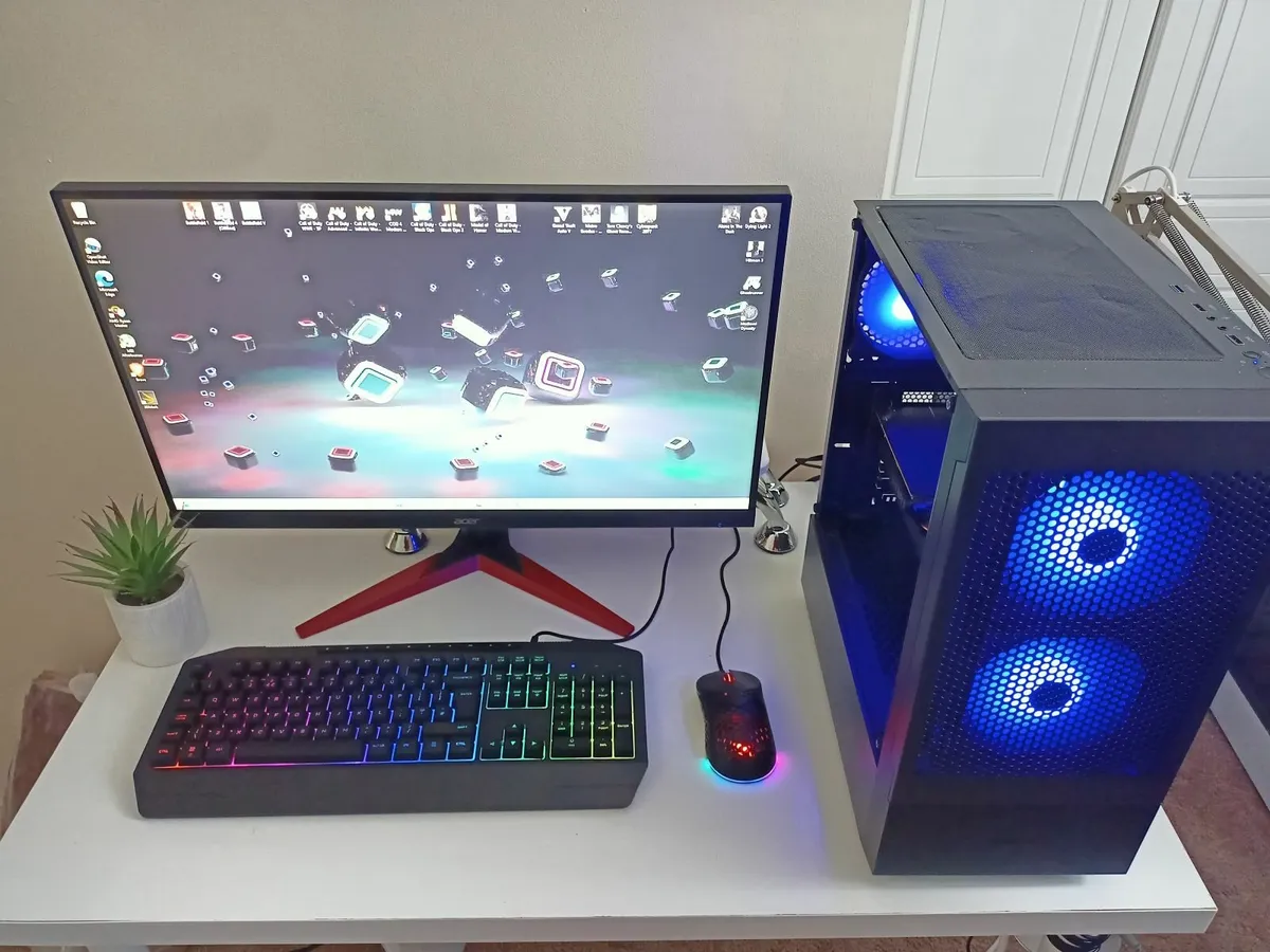 Gaming PC setup - Image 1