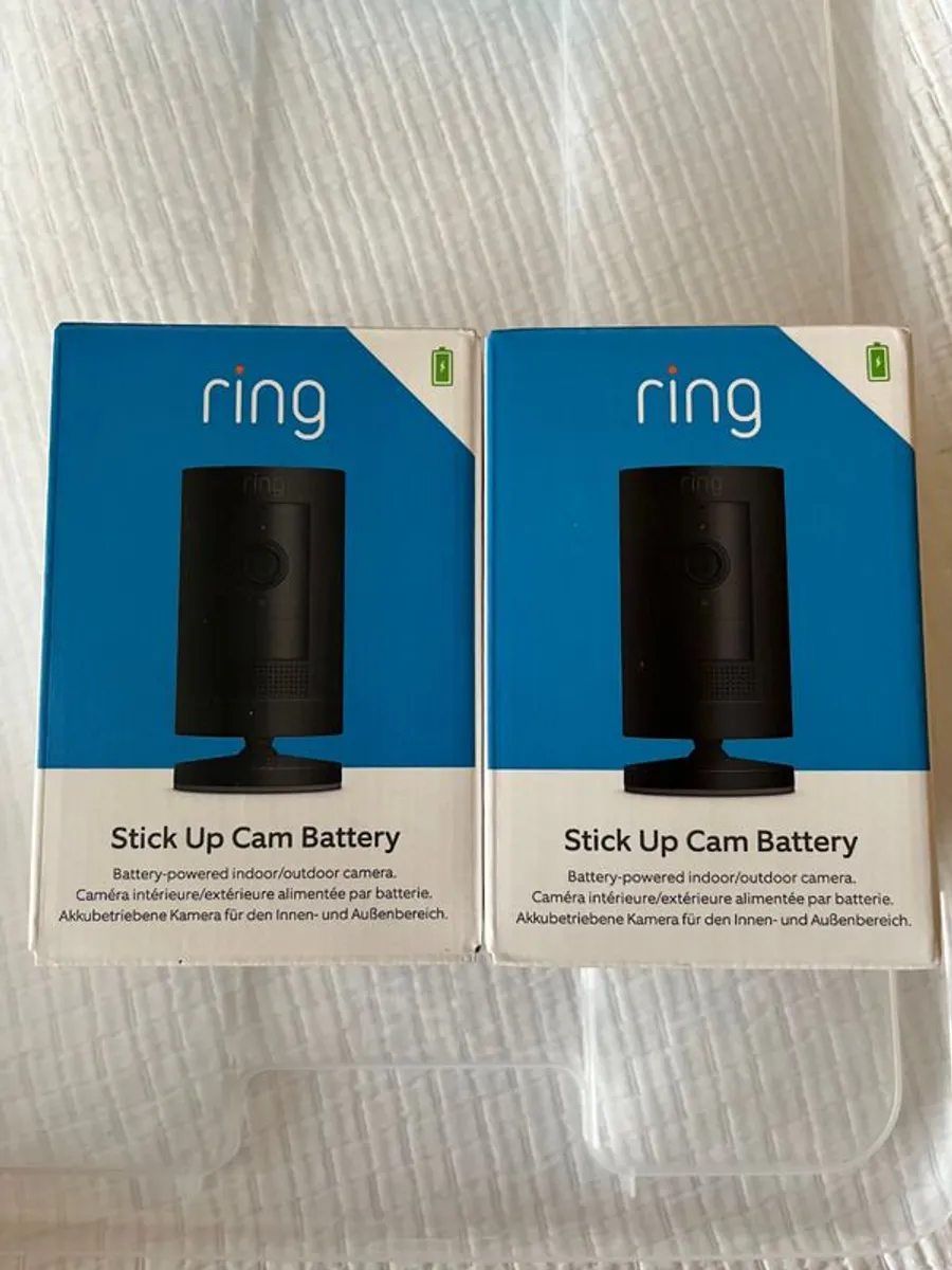 Ring Battery Camera x 2 - Image 1