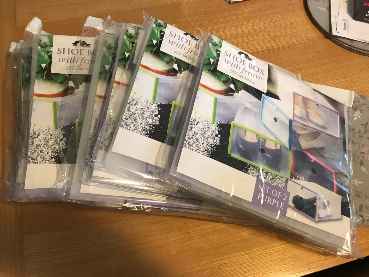 Shoe Storage Boxes - Image 1