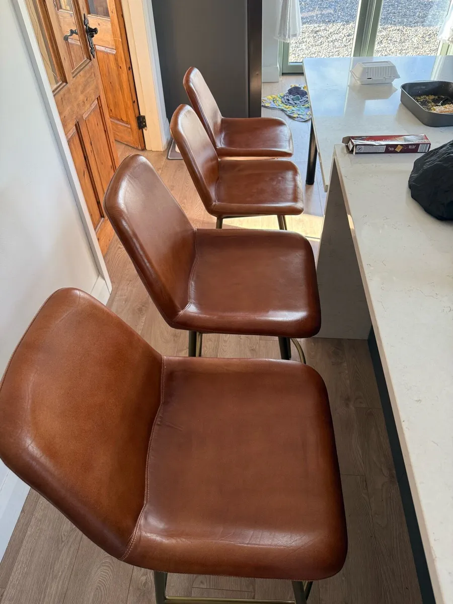 Brown kitchen chairs - Image 2
