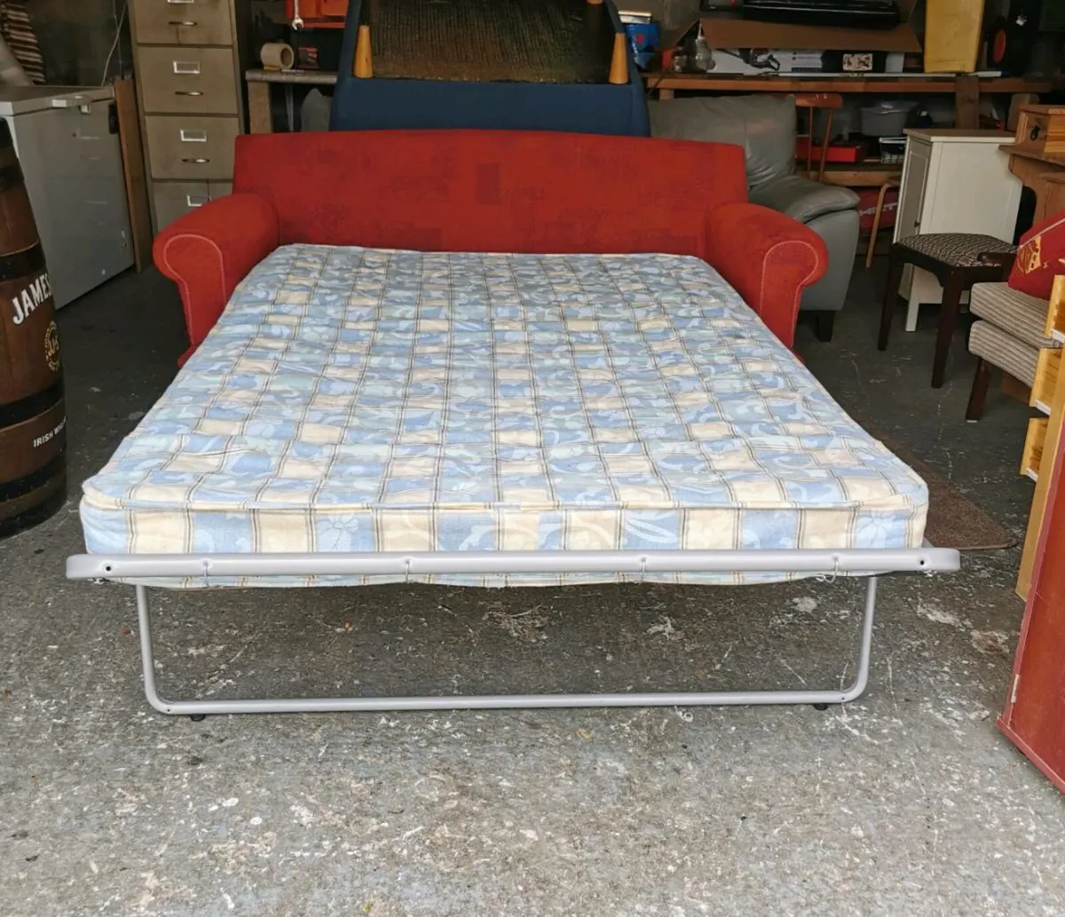 Couch Bed double size. VGC.very handy extra Bed. - Image 4