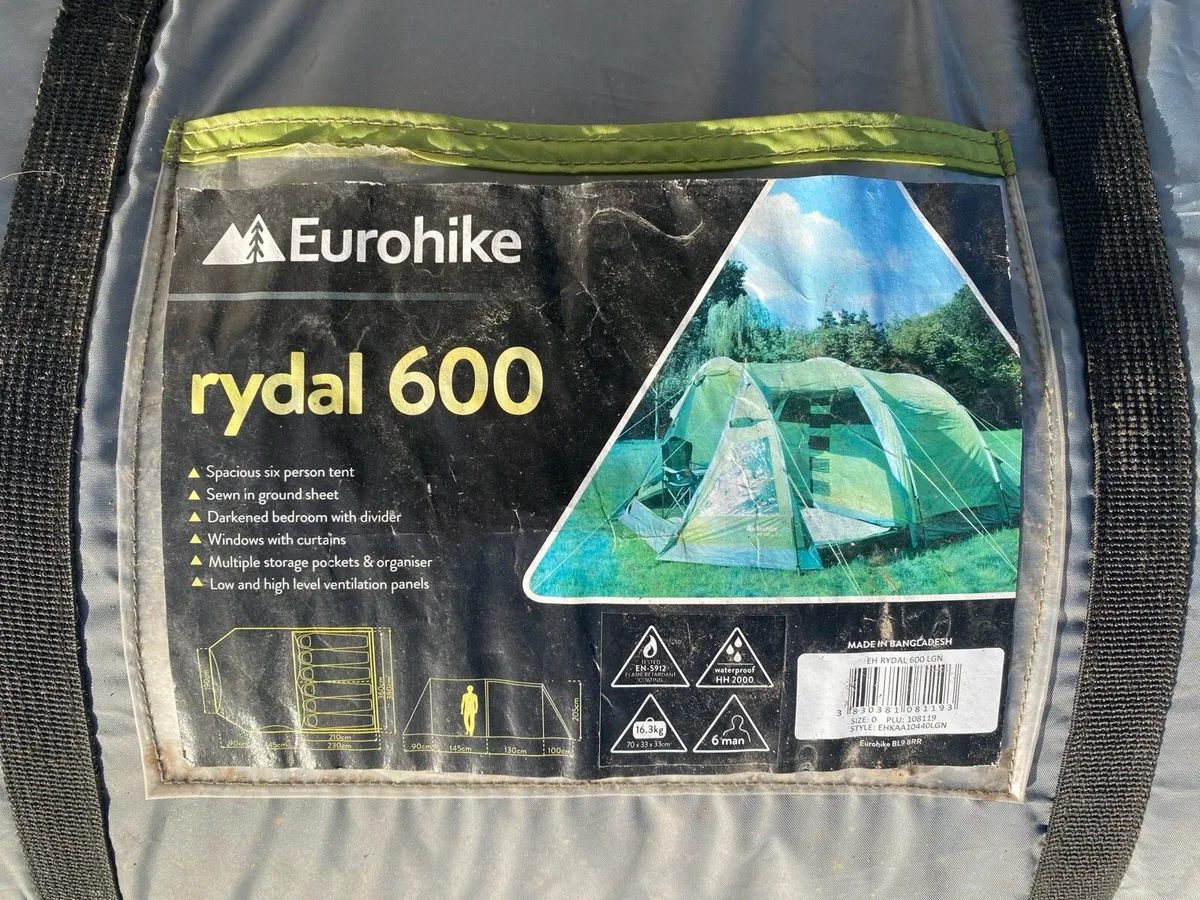 Eurohike 6 Man Tent - Image 3
