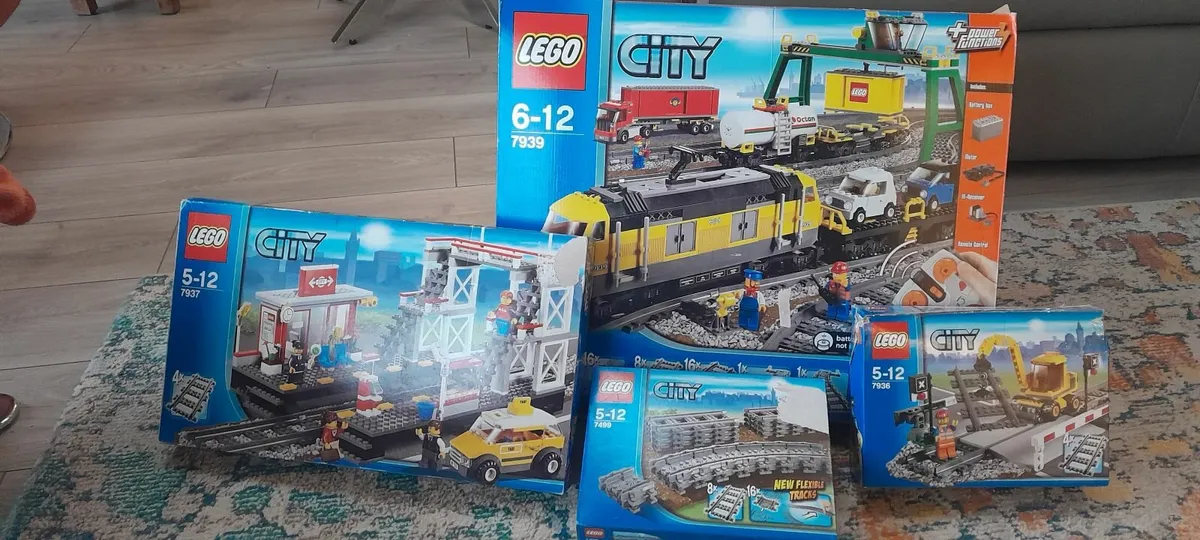 Legi City cargo train set - Image 2