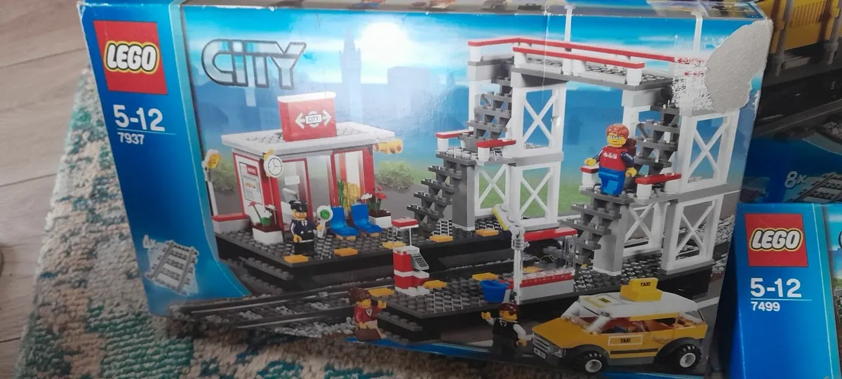 Legi City cargo train set - Image 4