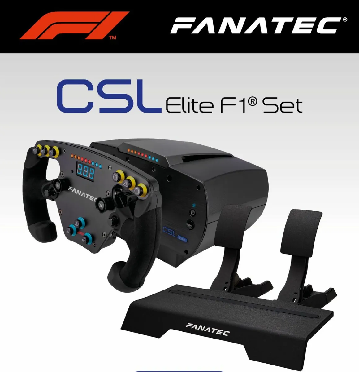 Fanatec CSL Elite F1 Sim Racing Set - Image 1