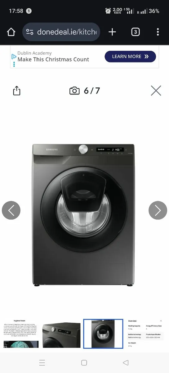 Washing machine Samsung smart - Image 1
