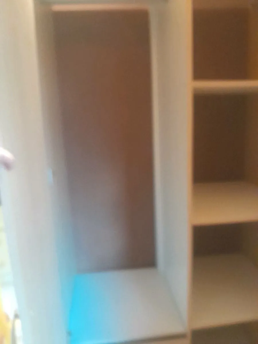 Double wardrobe ideal for kids room also - Image 4