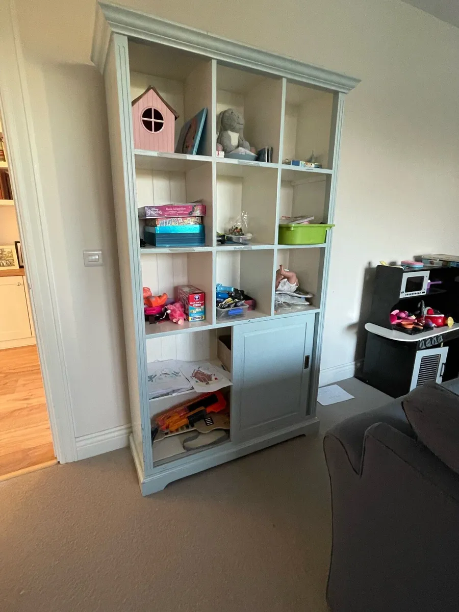 Blue cabinet dresser - Image 1