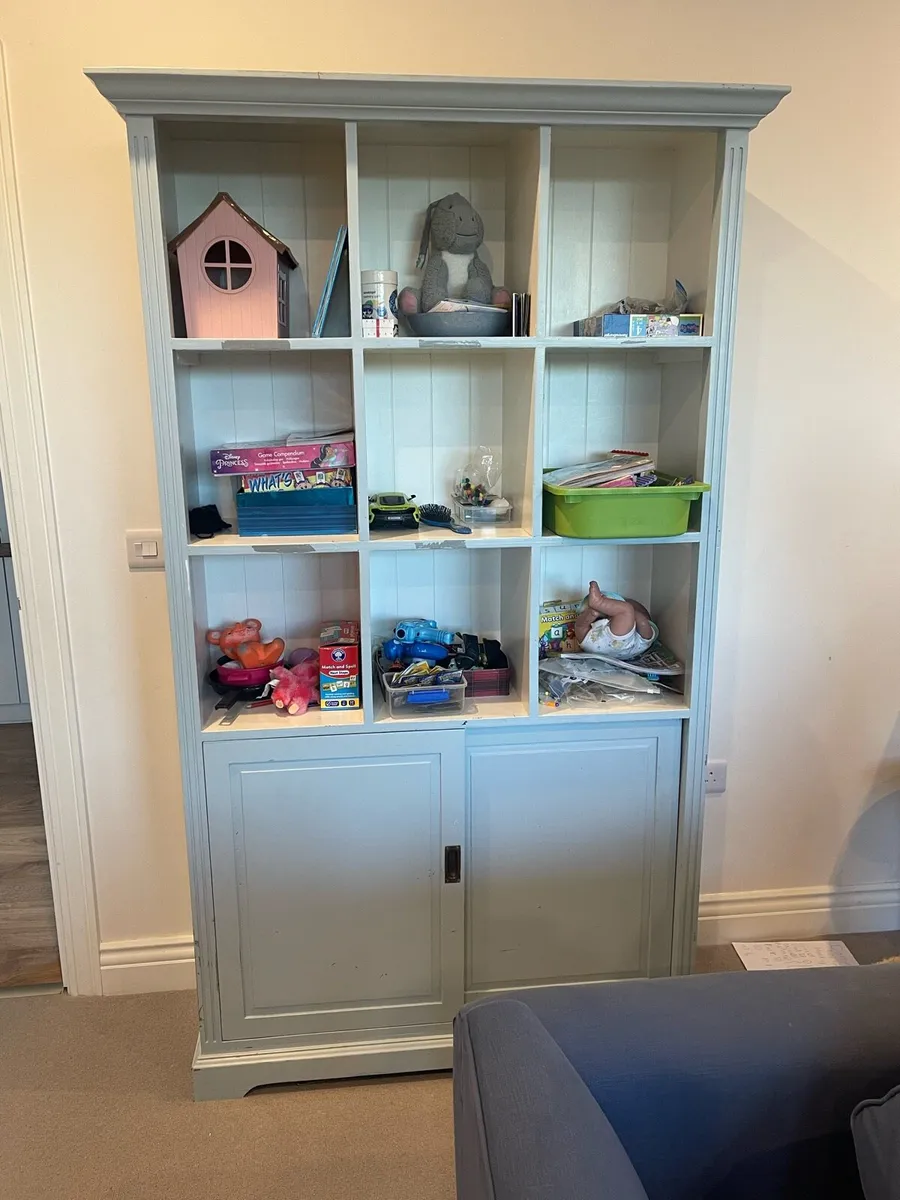 Blue cabinet dresser - Image 2