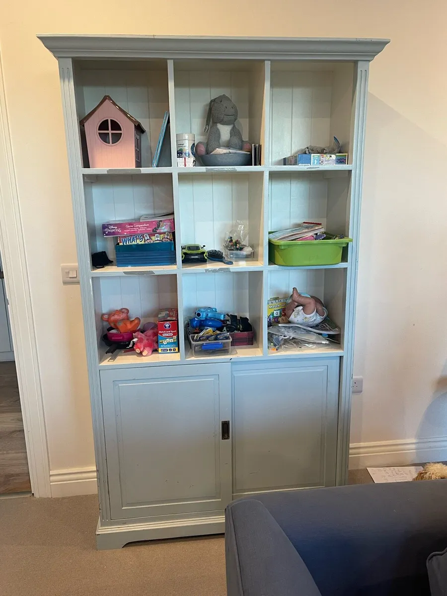 Blue cabinet dresser - Image 3