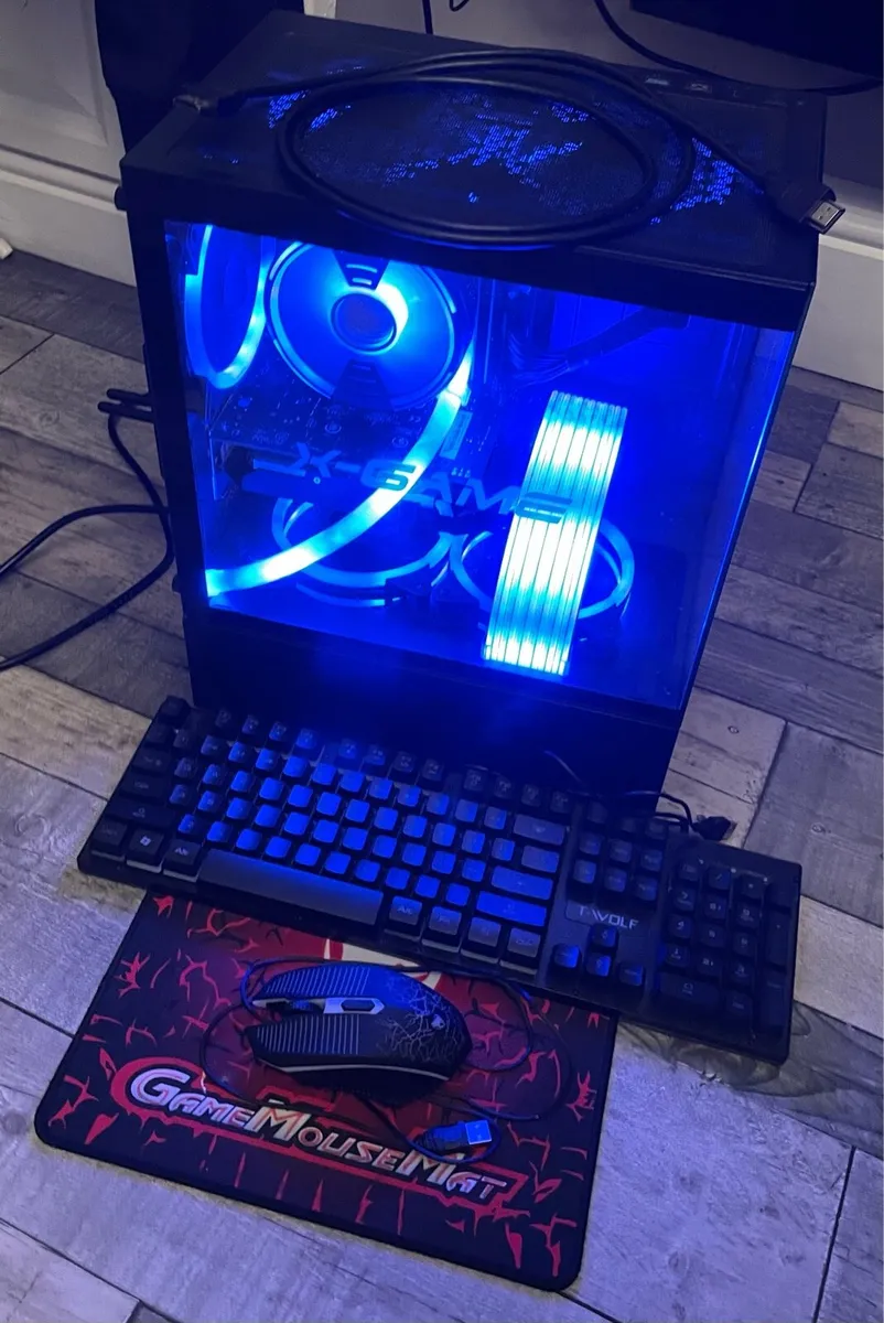 X GAME GAMING PC, KEYBOARD, MOUSE - Image 2
