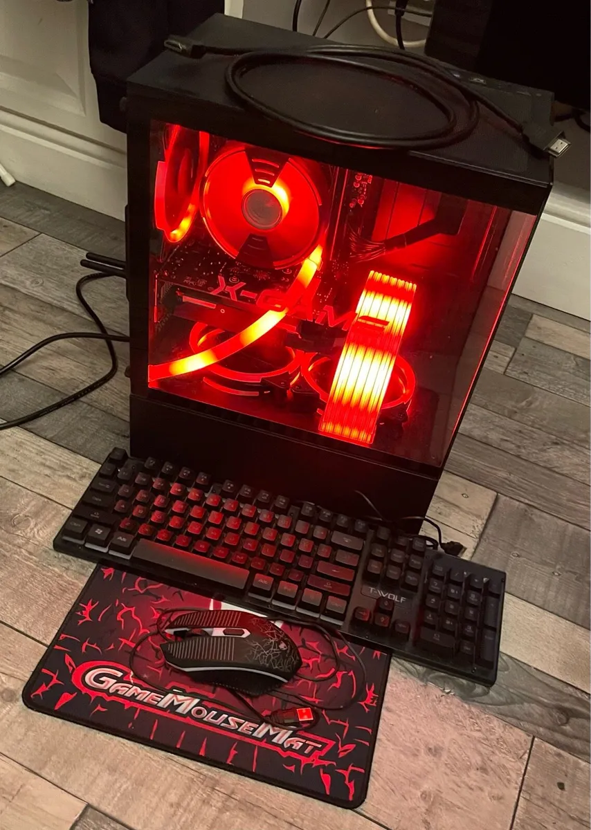 X GAME GAMING PC, KEYBOARD, MOUSE - Image 3
