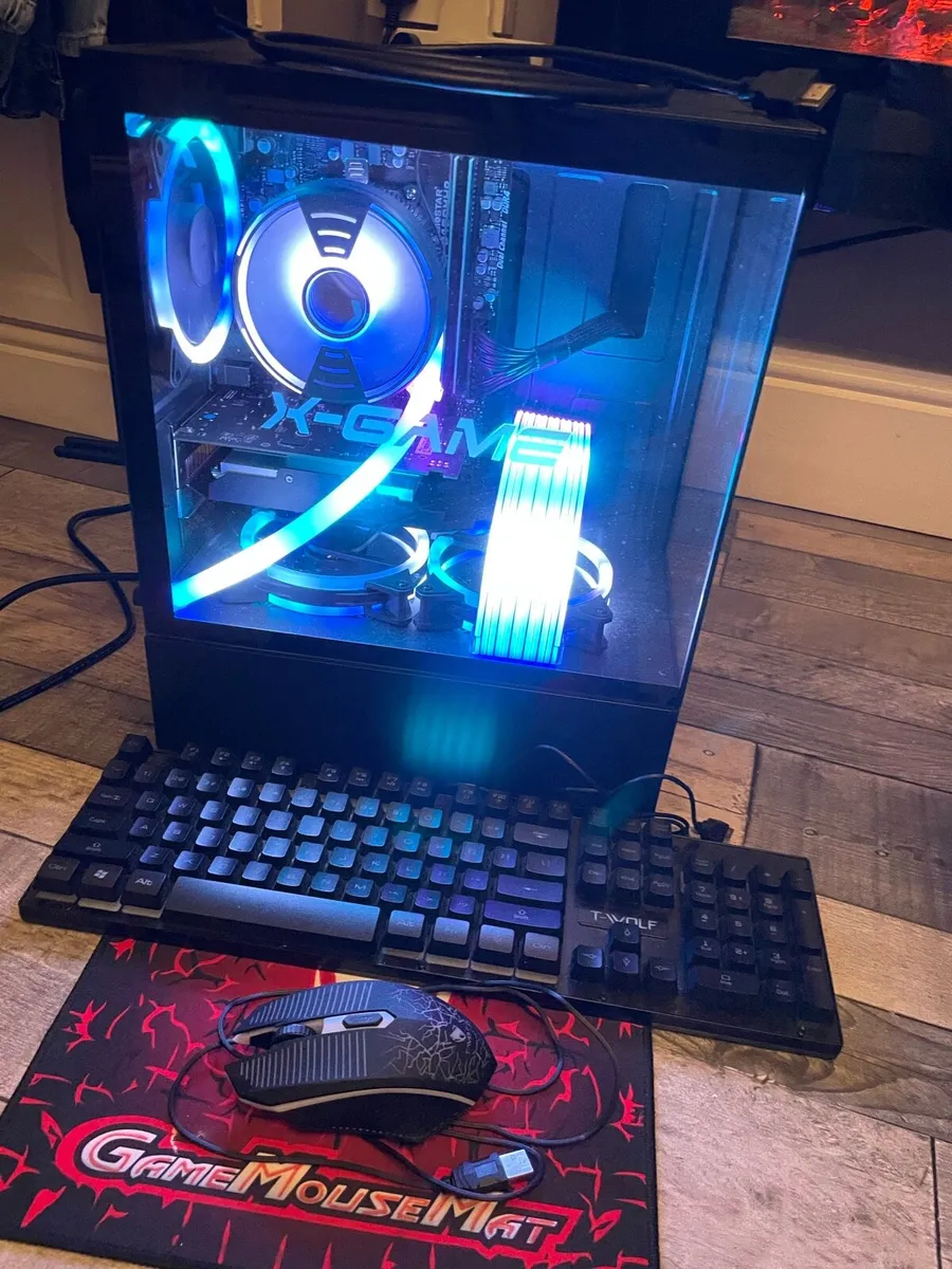 X GAME GAMING PC, KEYBOARD, MOUSE - Image 4