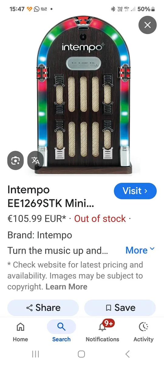 Entempo jukebox bluetooth - Image 2