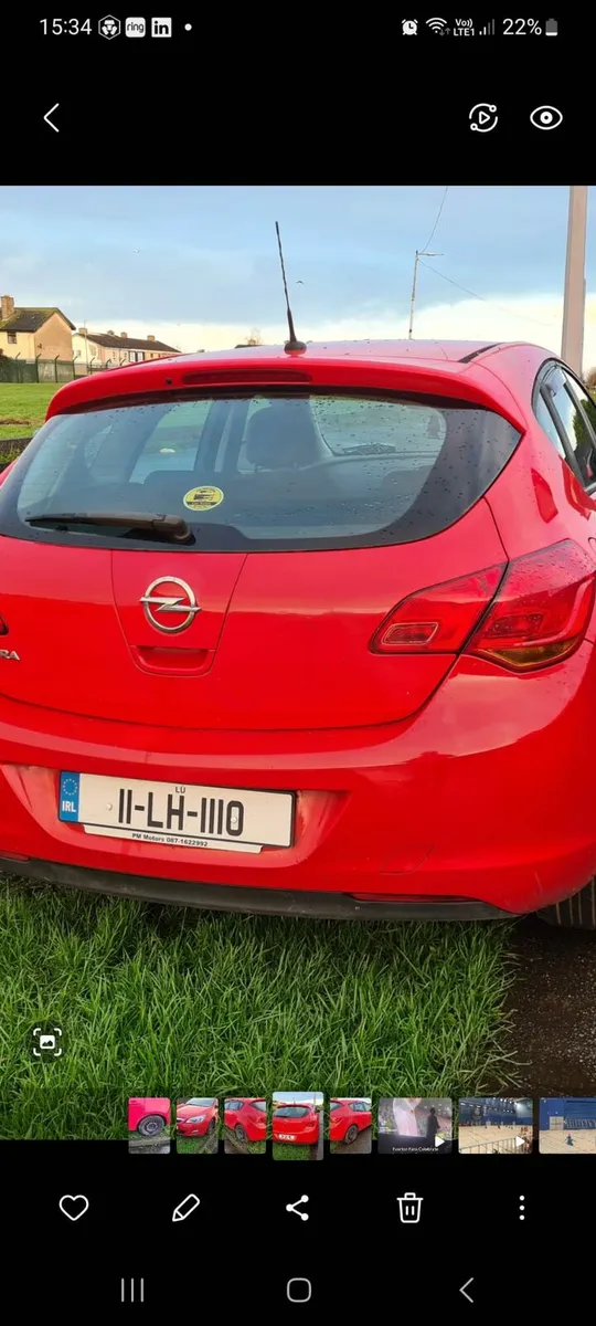 2011 astra no nct 155km new timing chain kit - Image 3