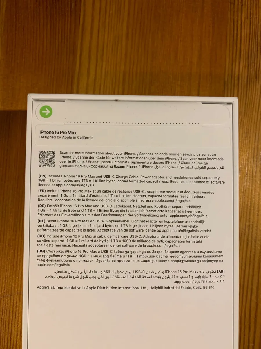 Brand New Sealed Apple iPhone 16 Pro Max - 256 GB - Image 4