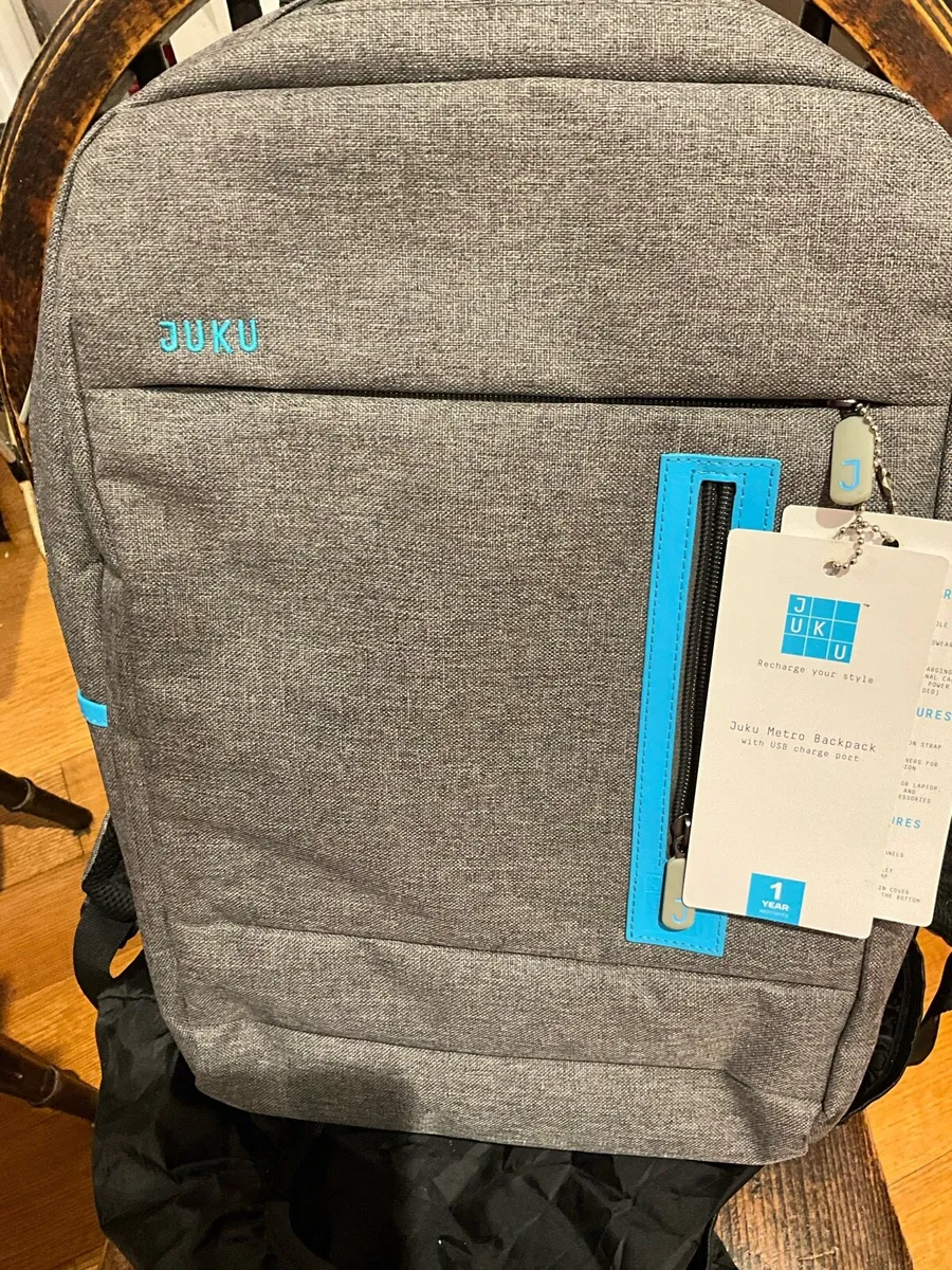 Juku Metro Laptop Tablet Backpack bag/USB Charger - Image 4