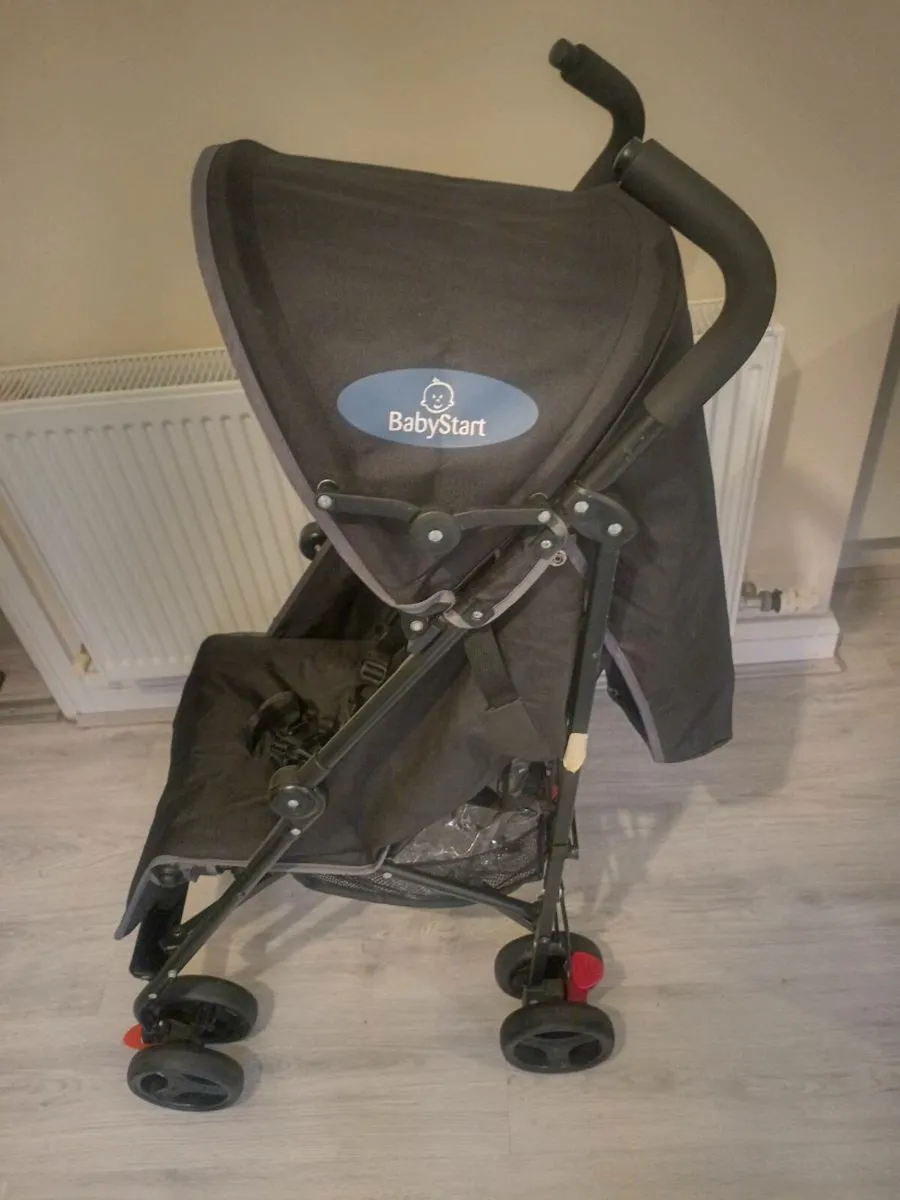 Babystart baby's buggy with rain cover - Image 1