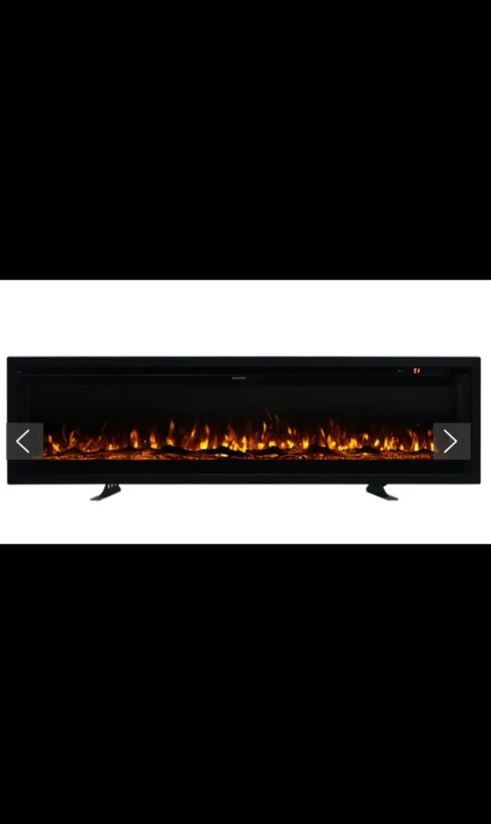 80 inch and 50 inch electric fire with remote