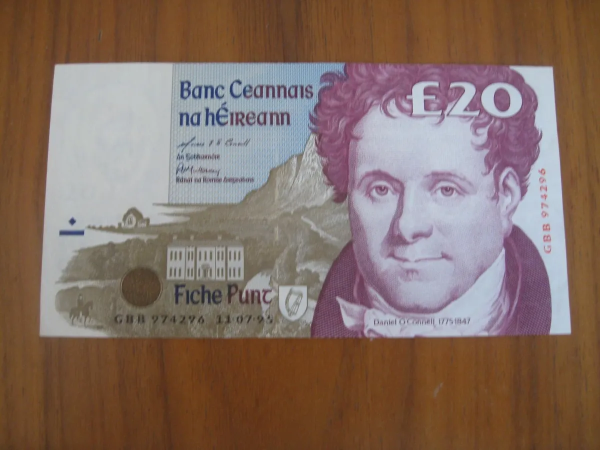 20 Pound C Series Notes - 50 Euros Each - Image 1