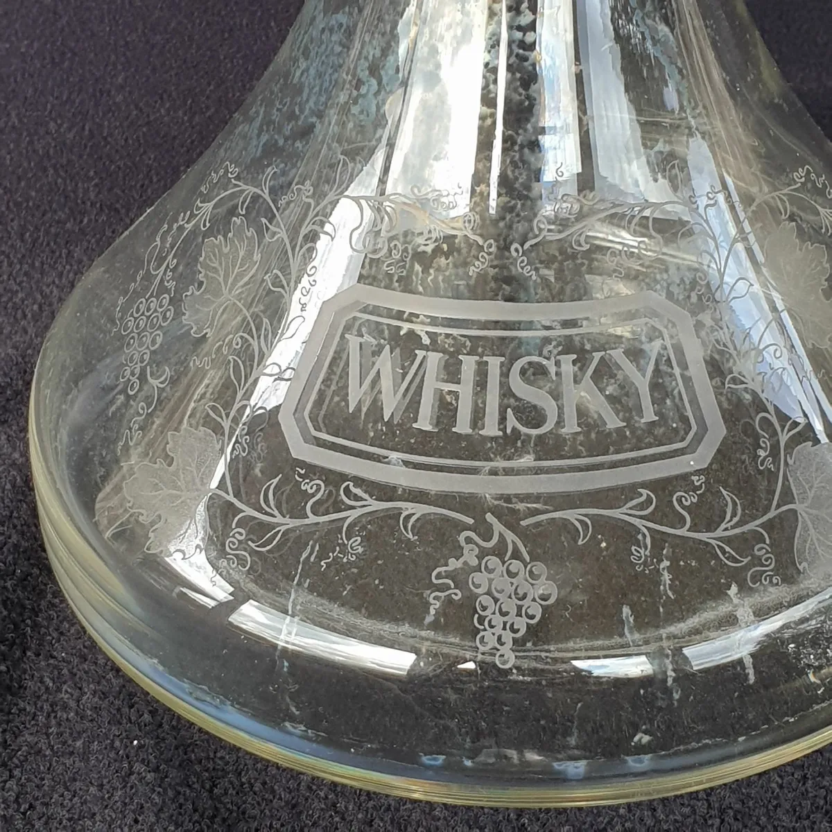 Whisky decanter engraved - Image 2