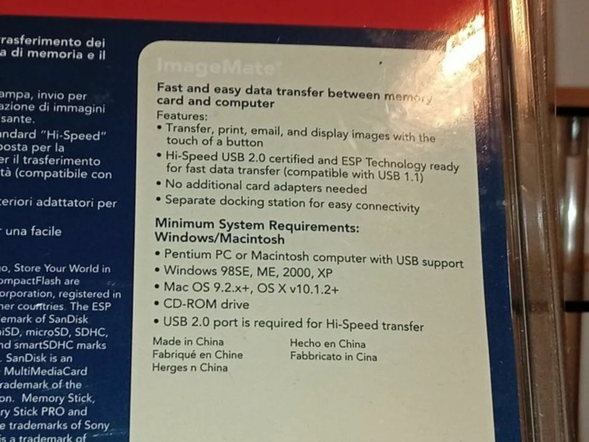 Sandisk 12 In 1 USB 2.0 Card Reader - SDDR-89-E15 - Image 2