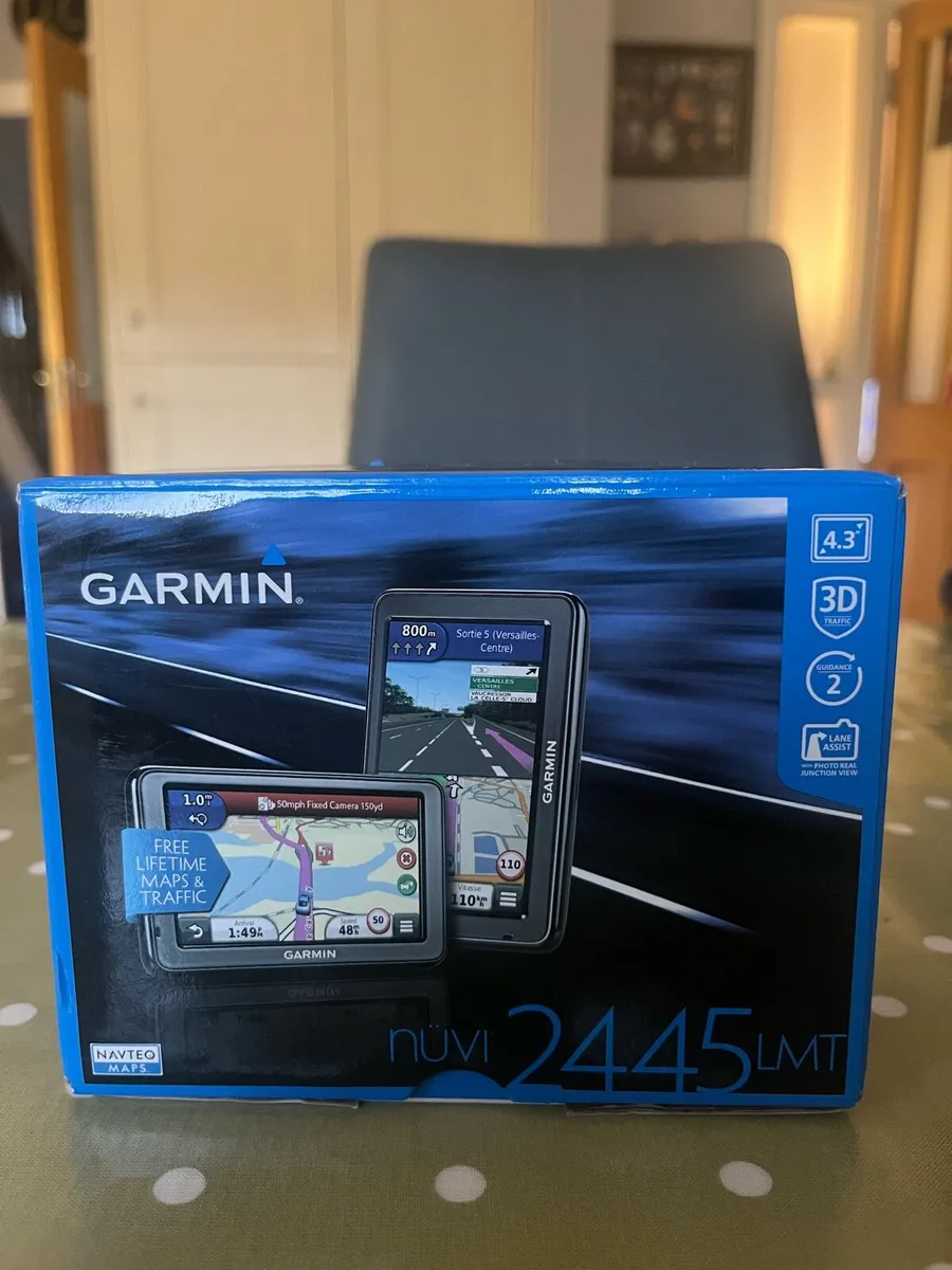 Garmin nuvi 2445 LMT sat nav - Image 1
