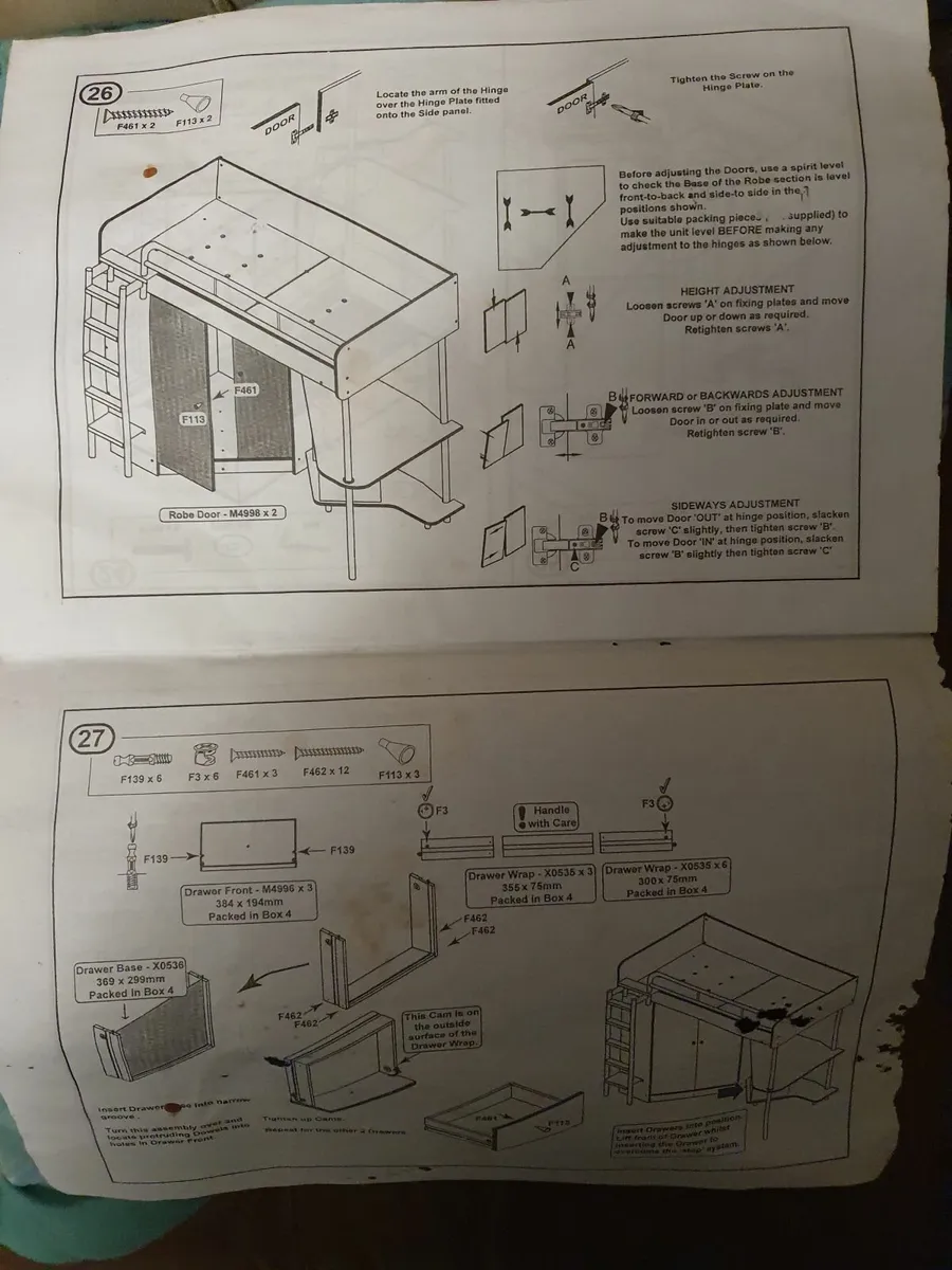 Child's high bed - Image 2