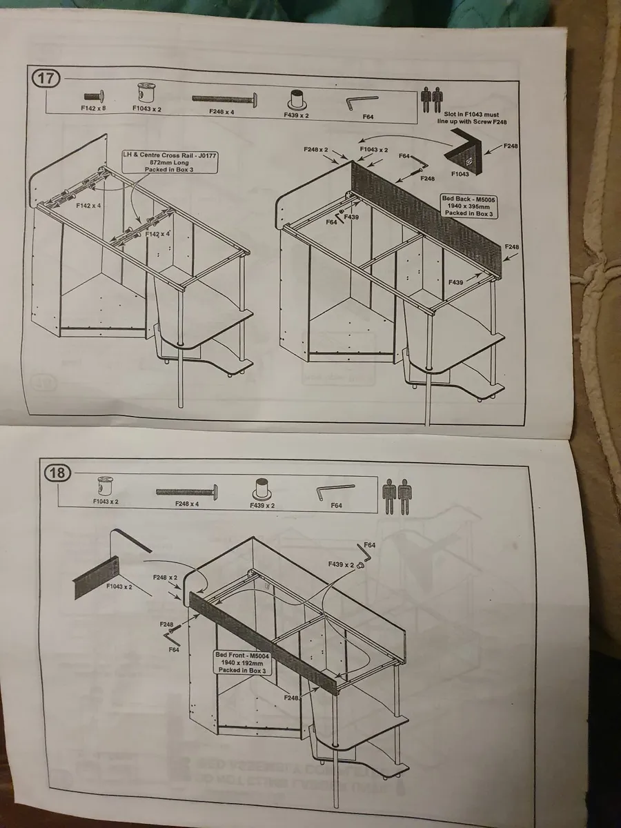 Child's high bed - Image 3