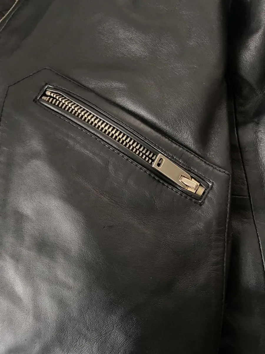 Bolongaro trevor sheep leather bomber jacket - Image 4