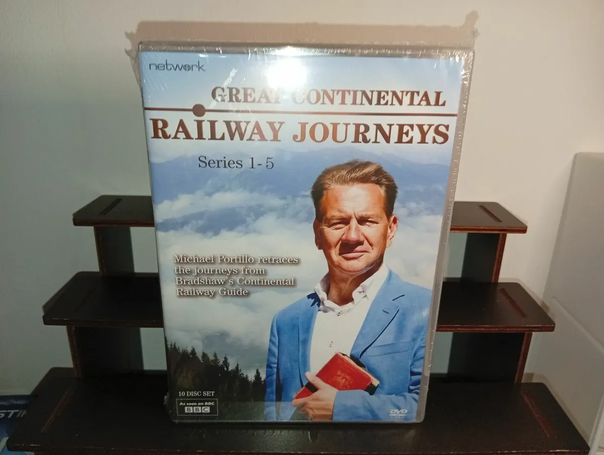 Great Continental Railway Journeys Series 1-5 dvd - Image 1