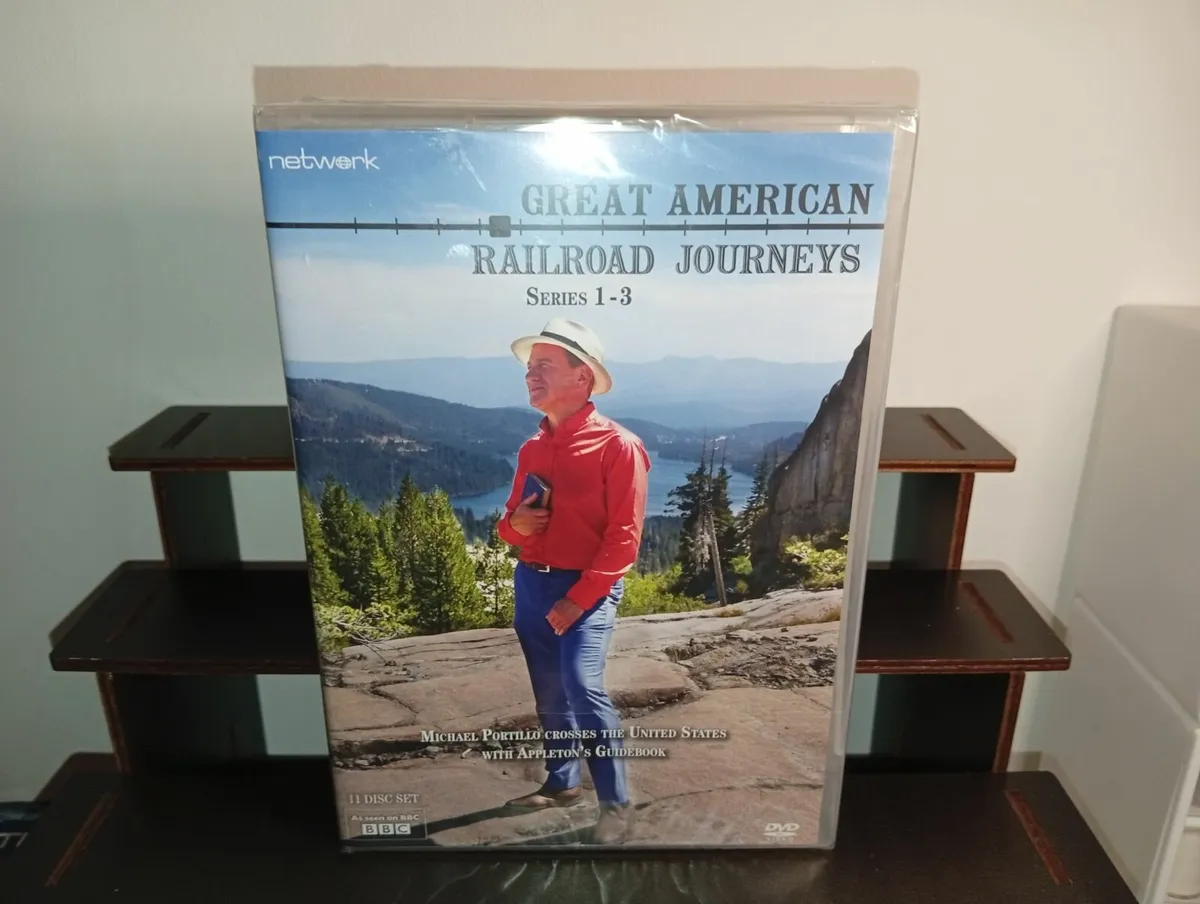 Great American Railways Journeys Series 1-3 New - Image 1