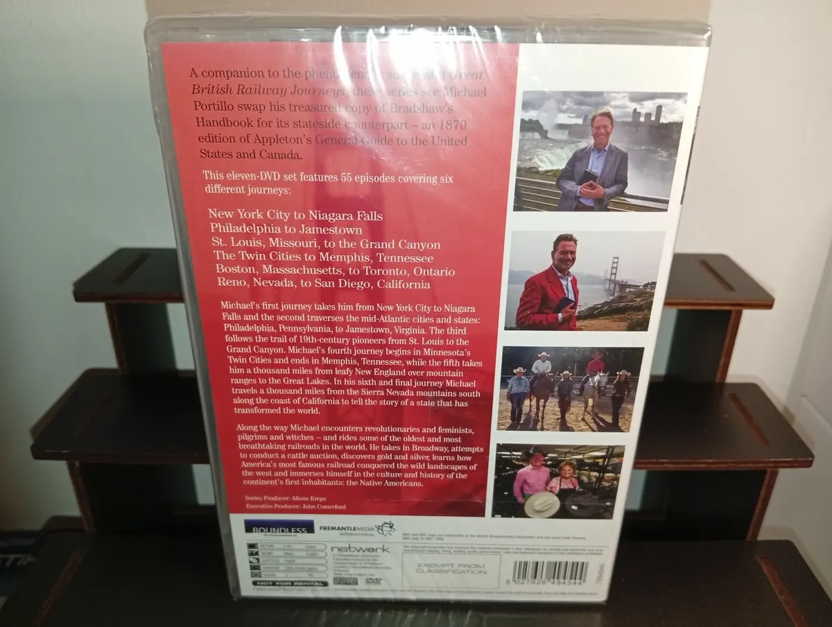 Great American Railways Journeys Series 1-3 New - Image 2