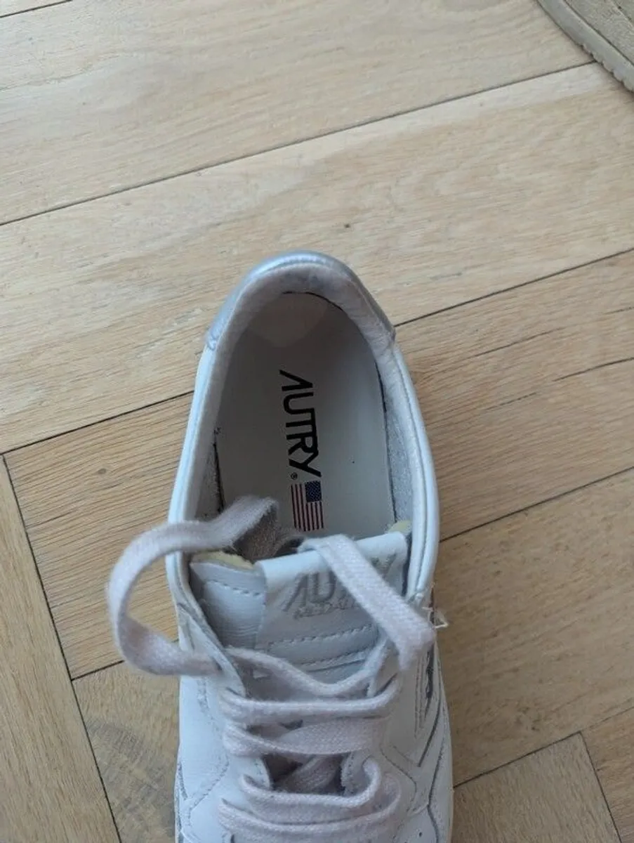 Autry white trainers - Image 3