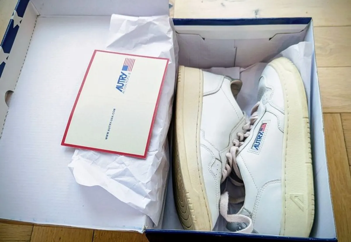 Autry white trainers - Image 4