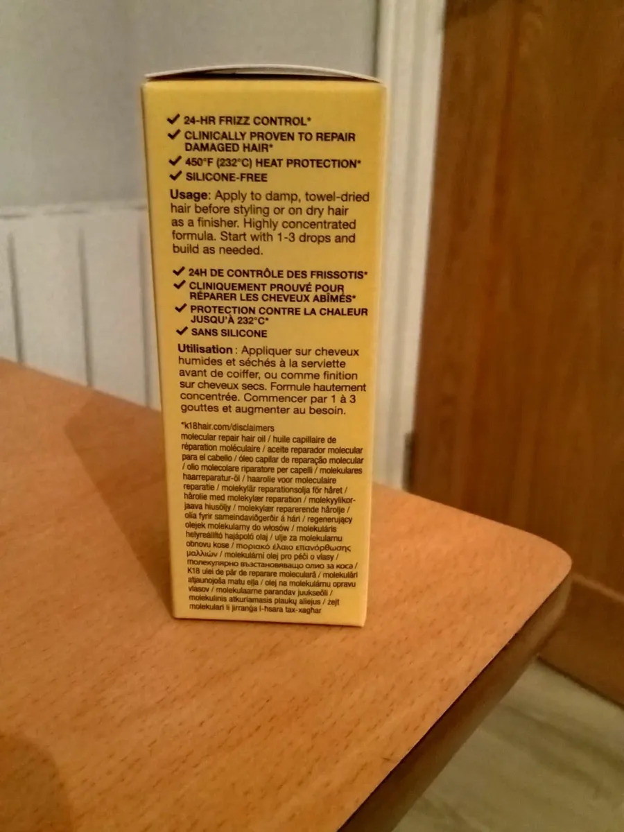 K18 Molecular Repair Hair Oil - Image 2