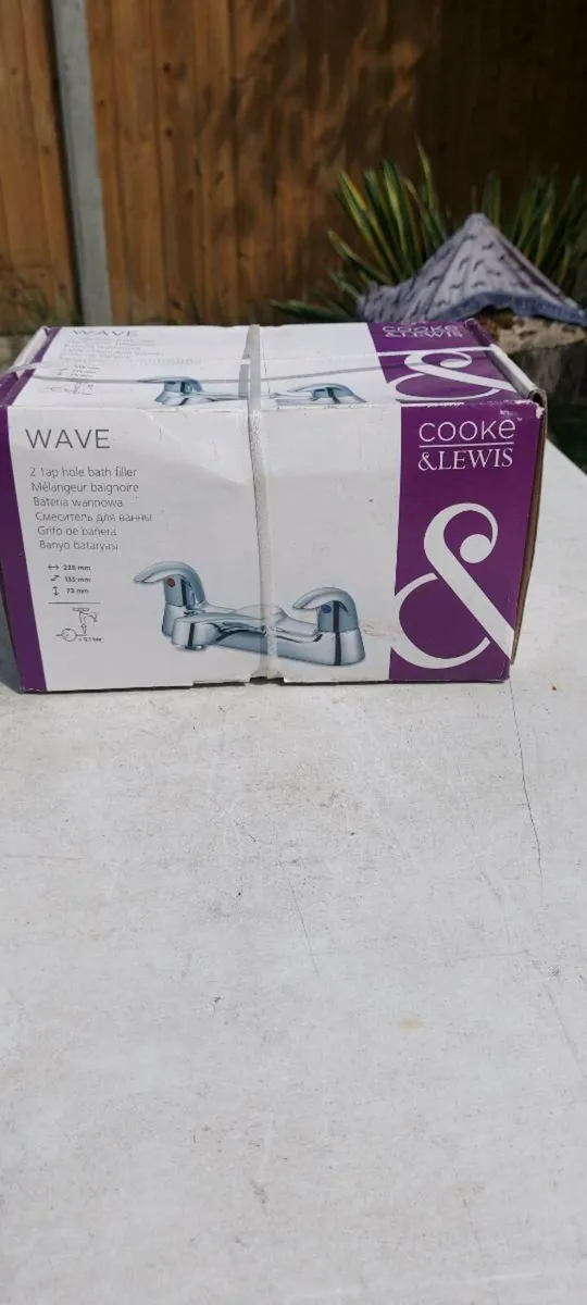 Cooke & Lewis
WAVE 
Bathroom Taps new in Box. - Image 3