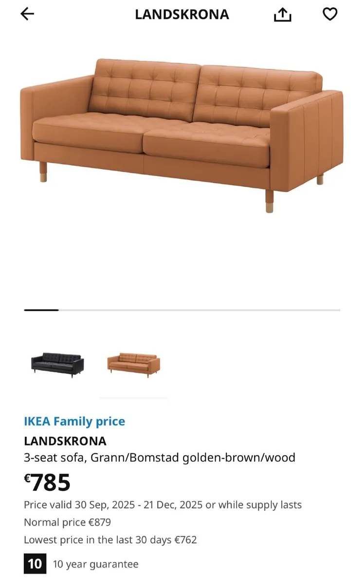 IKEA Landskrona sofa - Image 2