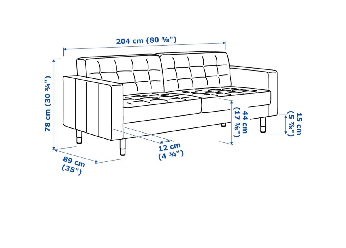 IKEA Landskrona sofa - Image 3