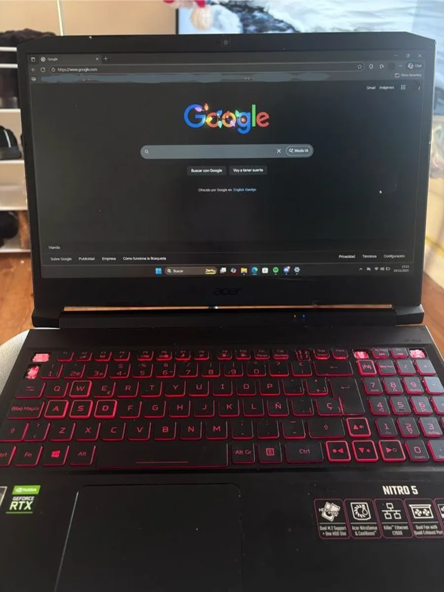 Acer Nitro 5 AMD Ryzen 7 5800H with Radeon Graphics 3.20GHz - Image 1