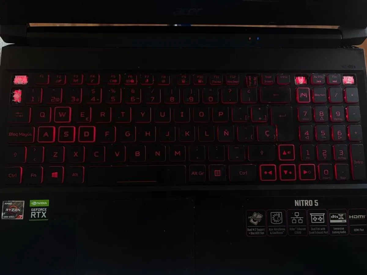 Acer Nitro 5 AMD Ryzen 7 5800H with Radeon Graphics 3.20GHz - Image 3