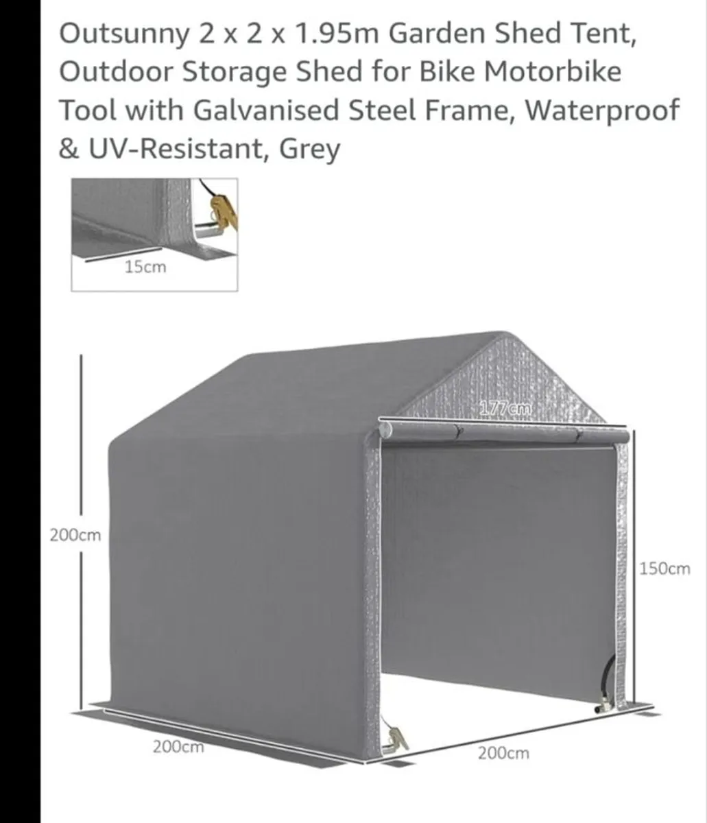 Temporary Garden Shed - Image 1