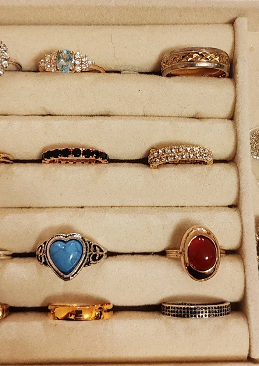 12 costume rings - Image 4