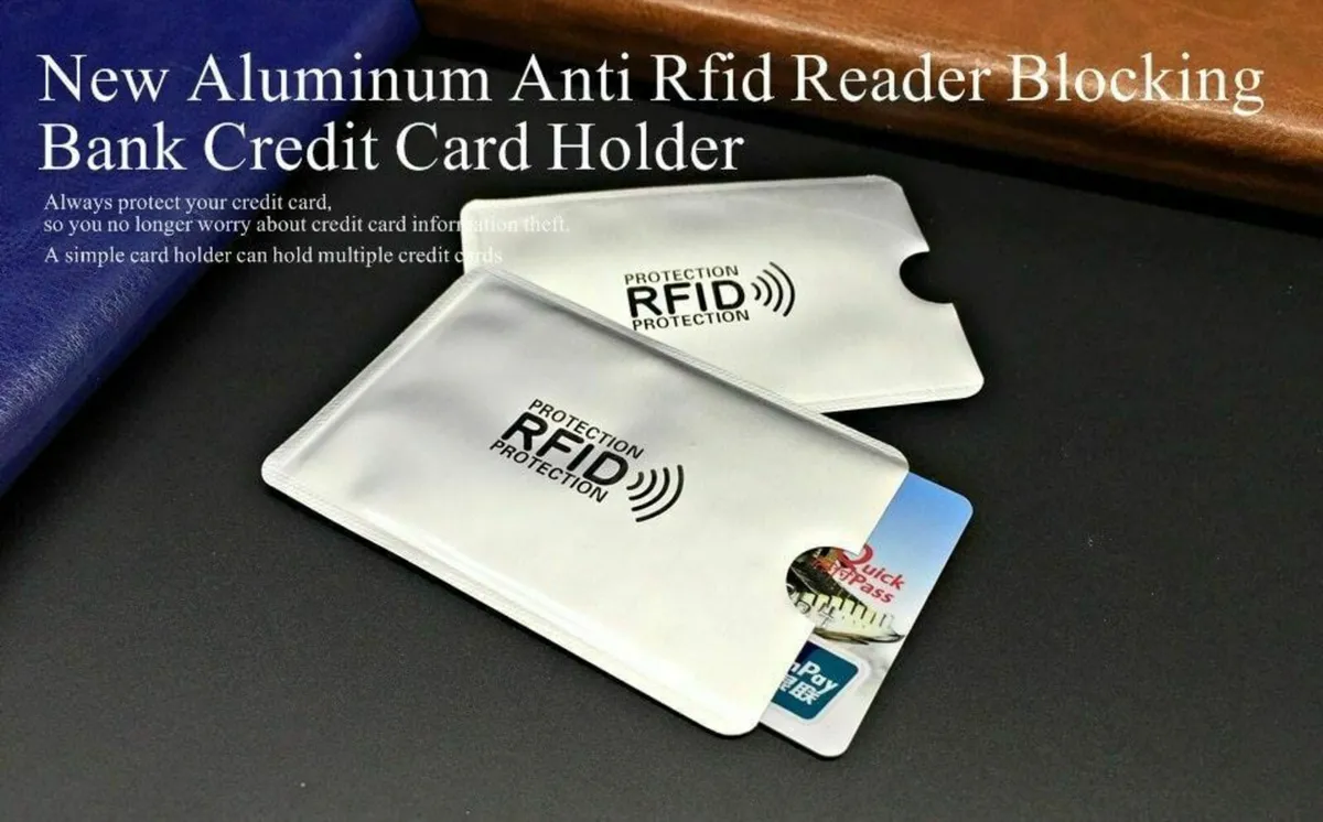 Anti Rfid Wallet Blocking Reader Lock Bank Card Ho