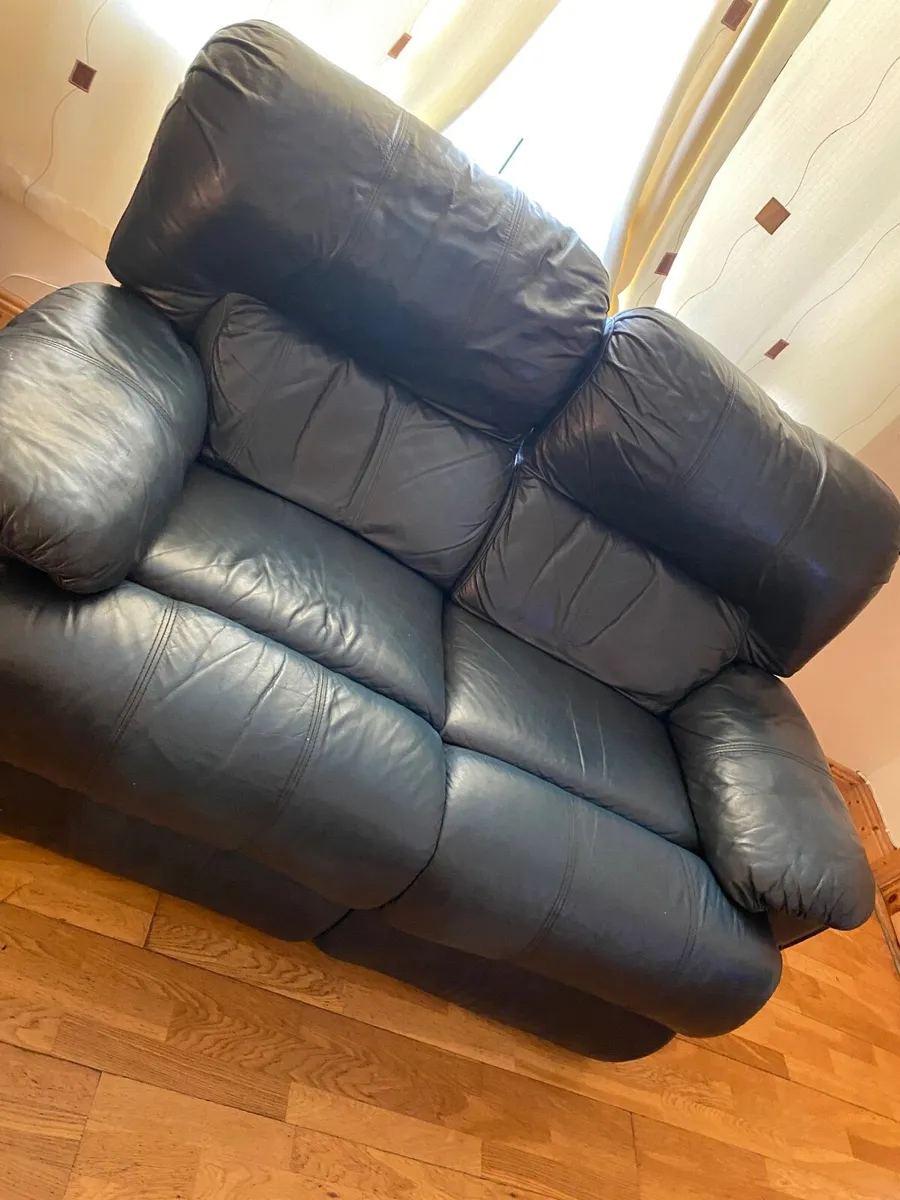 Leather sofa 3+2+1 - Image 4