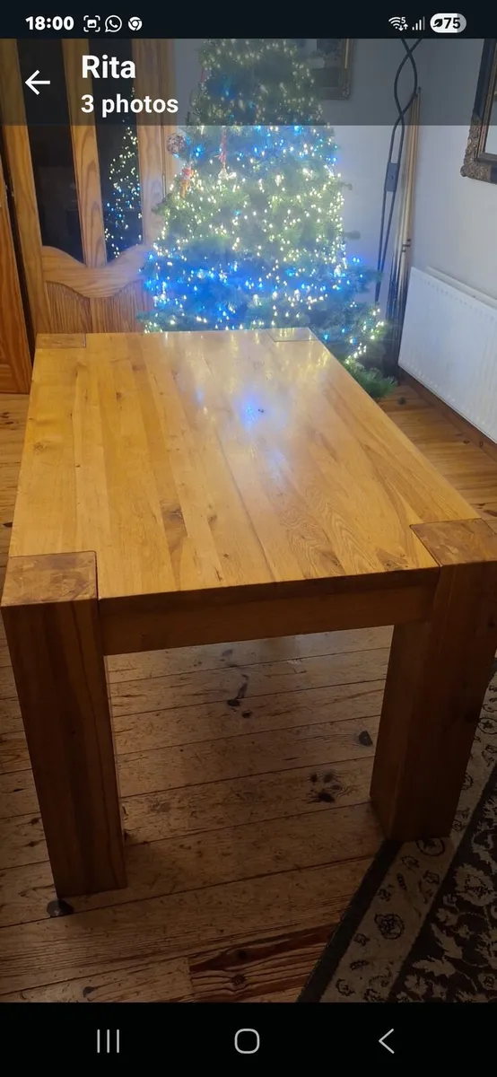 Beautiful Solid wooden Table - Image 1