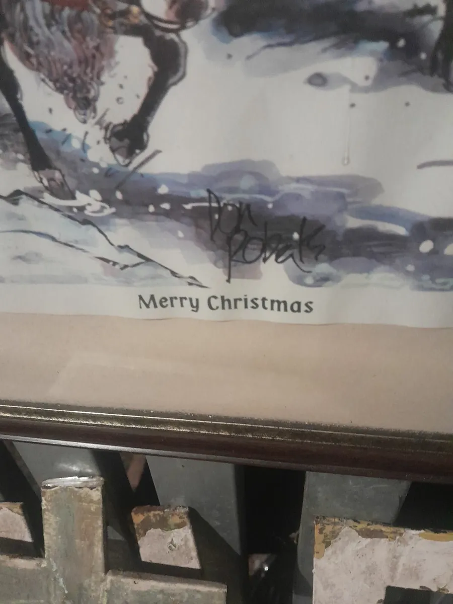 Vintage guinness  merry Christmas  poster - Image 4