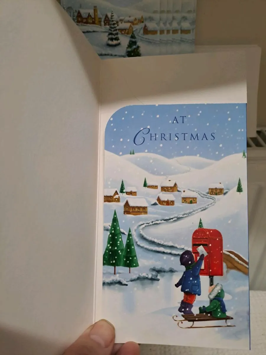 9 Christmas gift cards with envelopes - Image 4