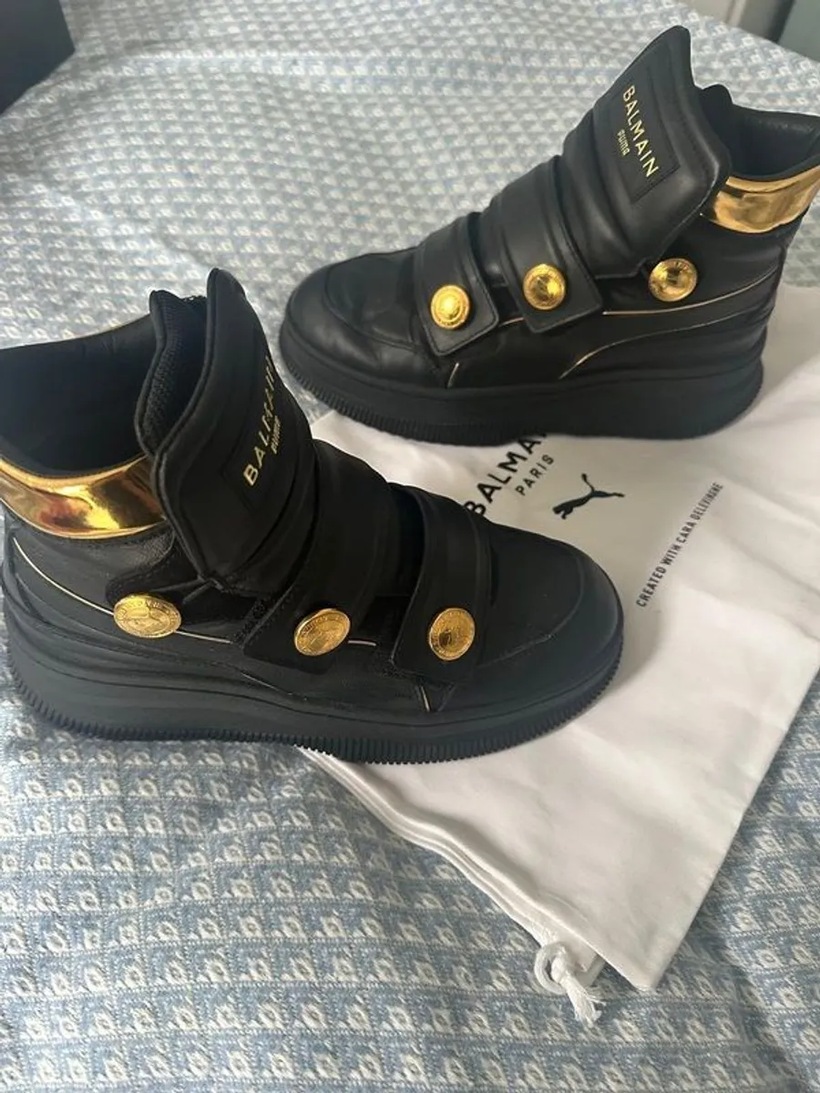Designer BALMAIN & Puma Collaboration ladies boots - Image 2