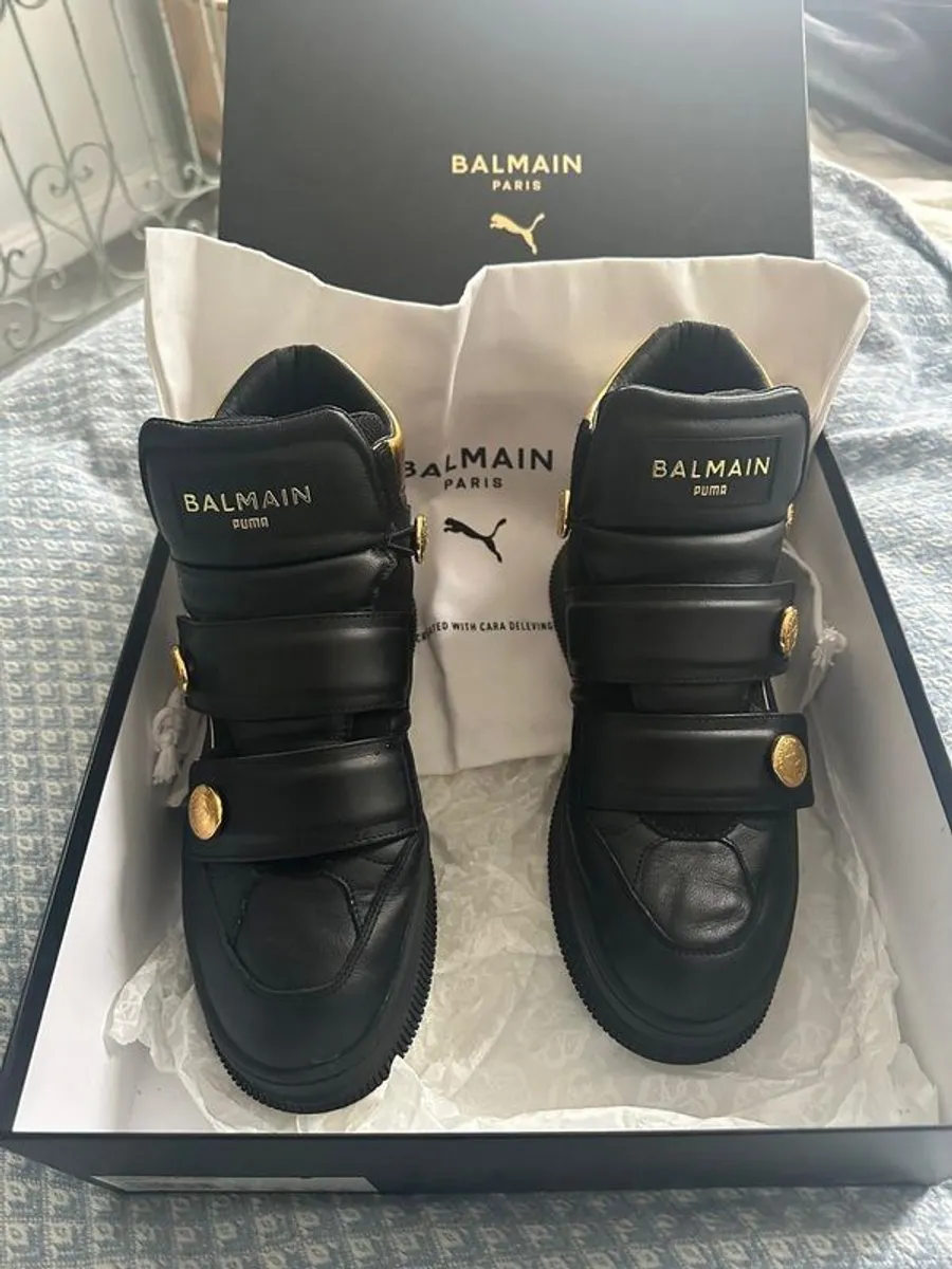 Designer BALMAIN & Puma Collaboration ladies boots - Image 3